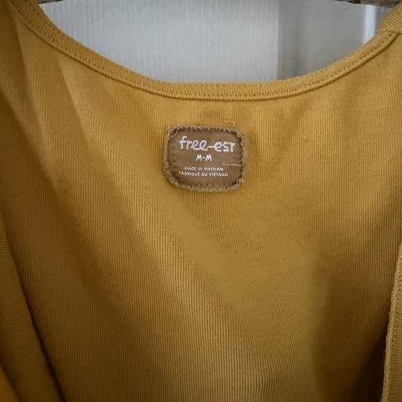 Free People Mustard Yellow Dress - Picture 4 of 4